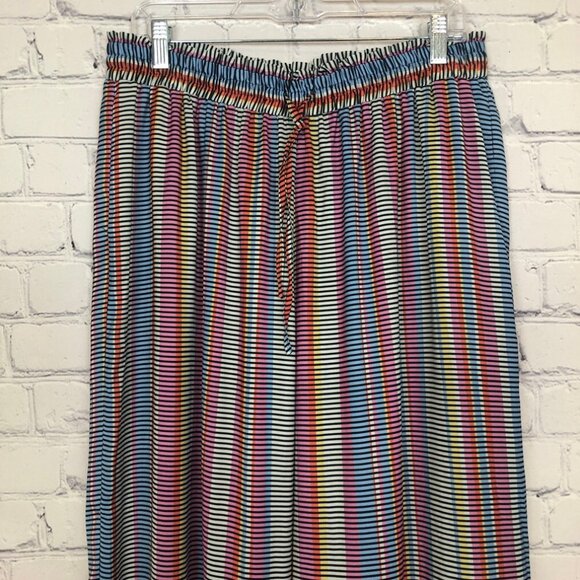 Summersalt The Perfect Palazzo Pants Size L Modern Stripe - Picture 2 of 7